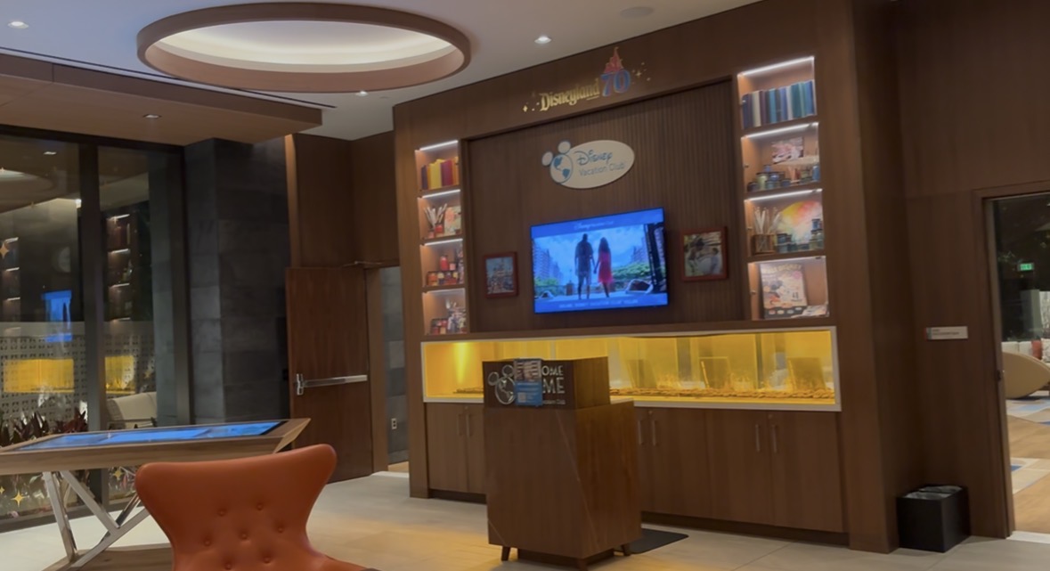 ディズニーランドホテル ヴィラ棟のディズニーバケーションクラブデスク