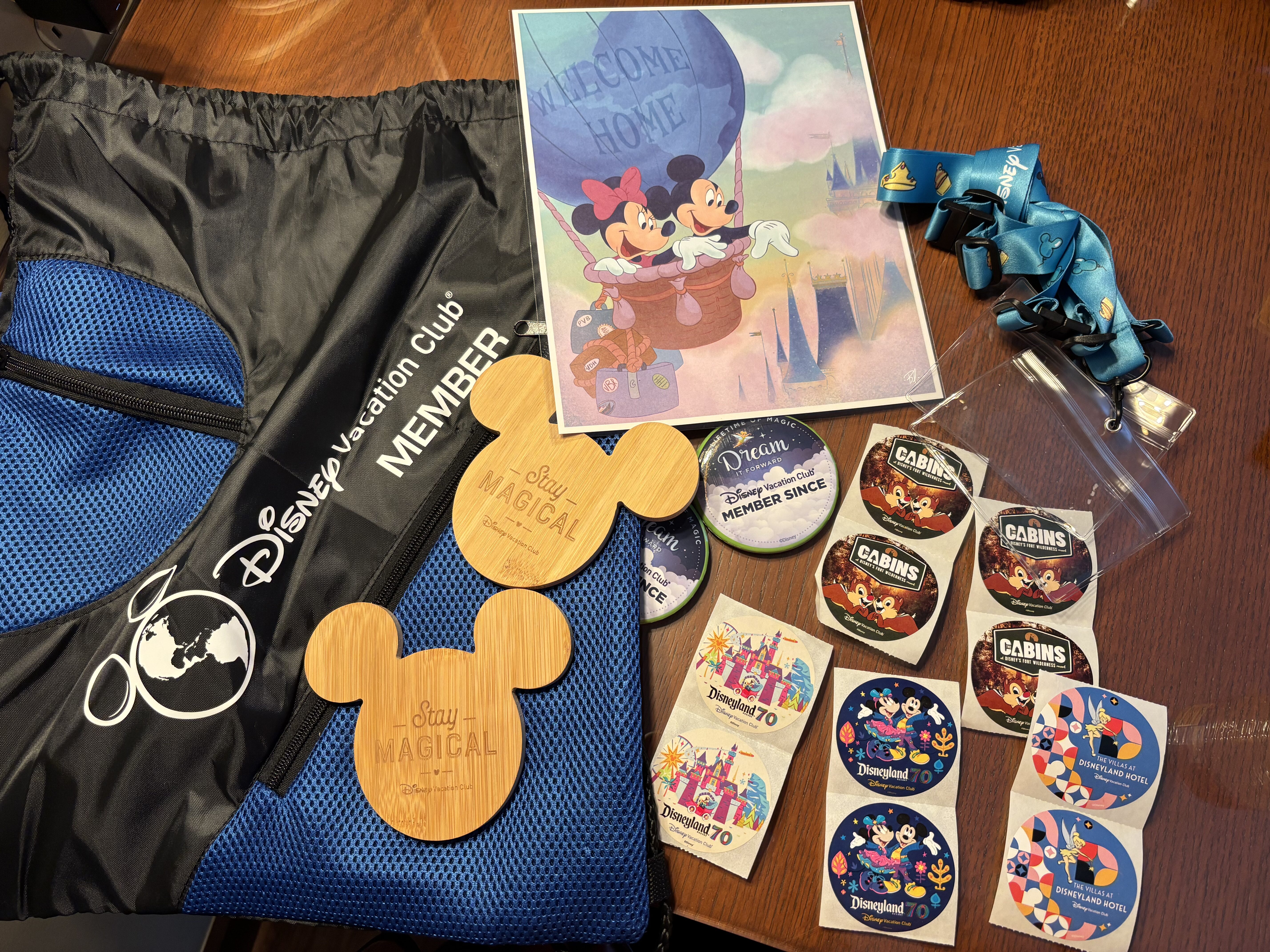 ディズニーバケーションクラブ ディスカバリースタジオでもらったグッズ