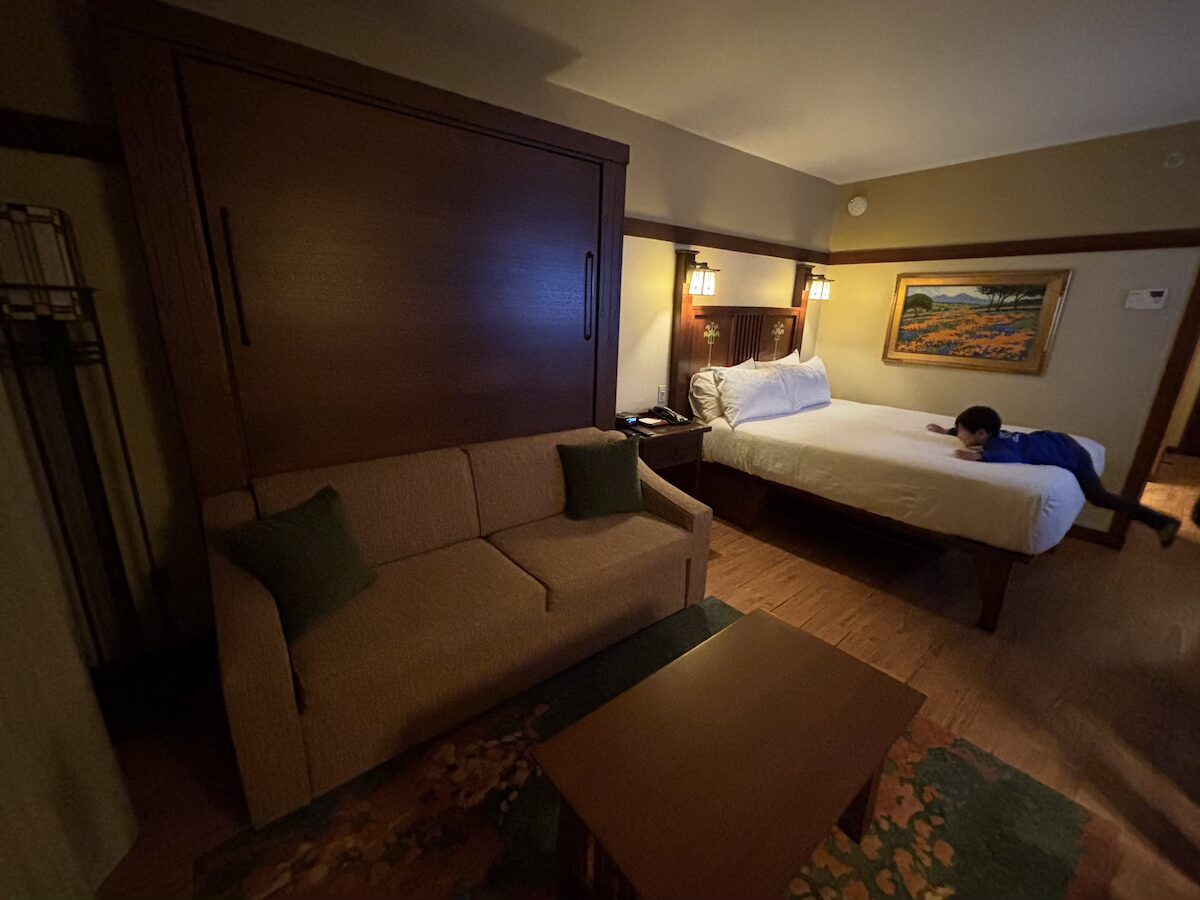 グランドカリフォルニアンホテル DVCデラックススタジオ 部屋全体