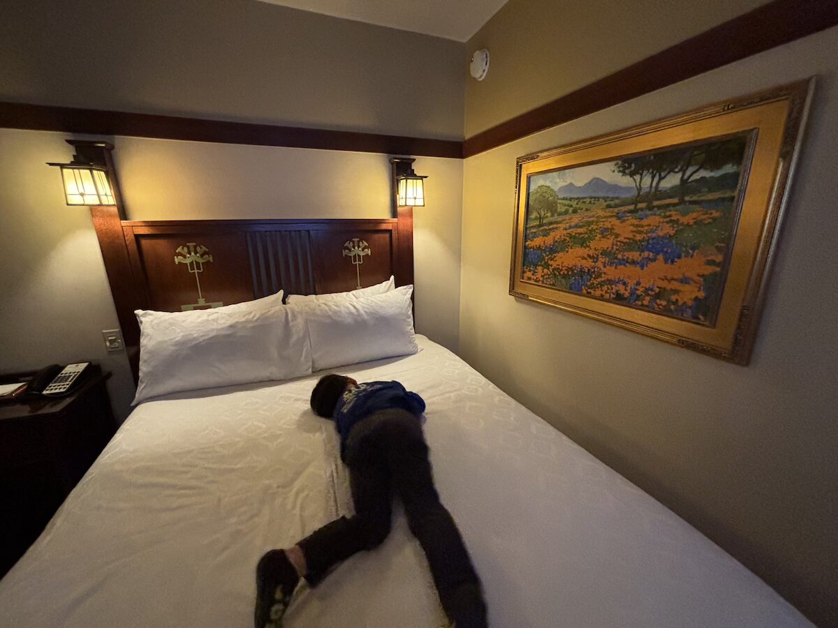 グランドカリフォルニアンホテル DVCデラックススタジオ ベッド