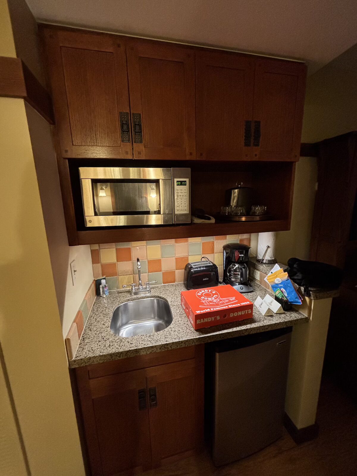 グランドカリフォルニアンホテル DVCデラックススタジオ ミニキッチン