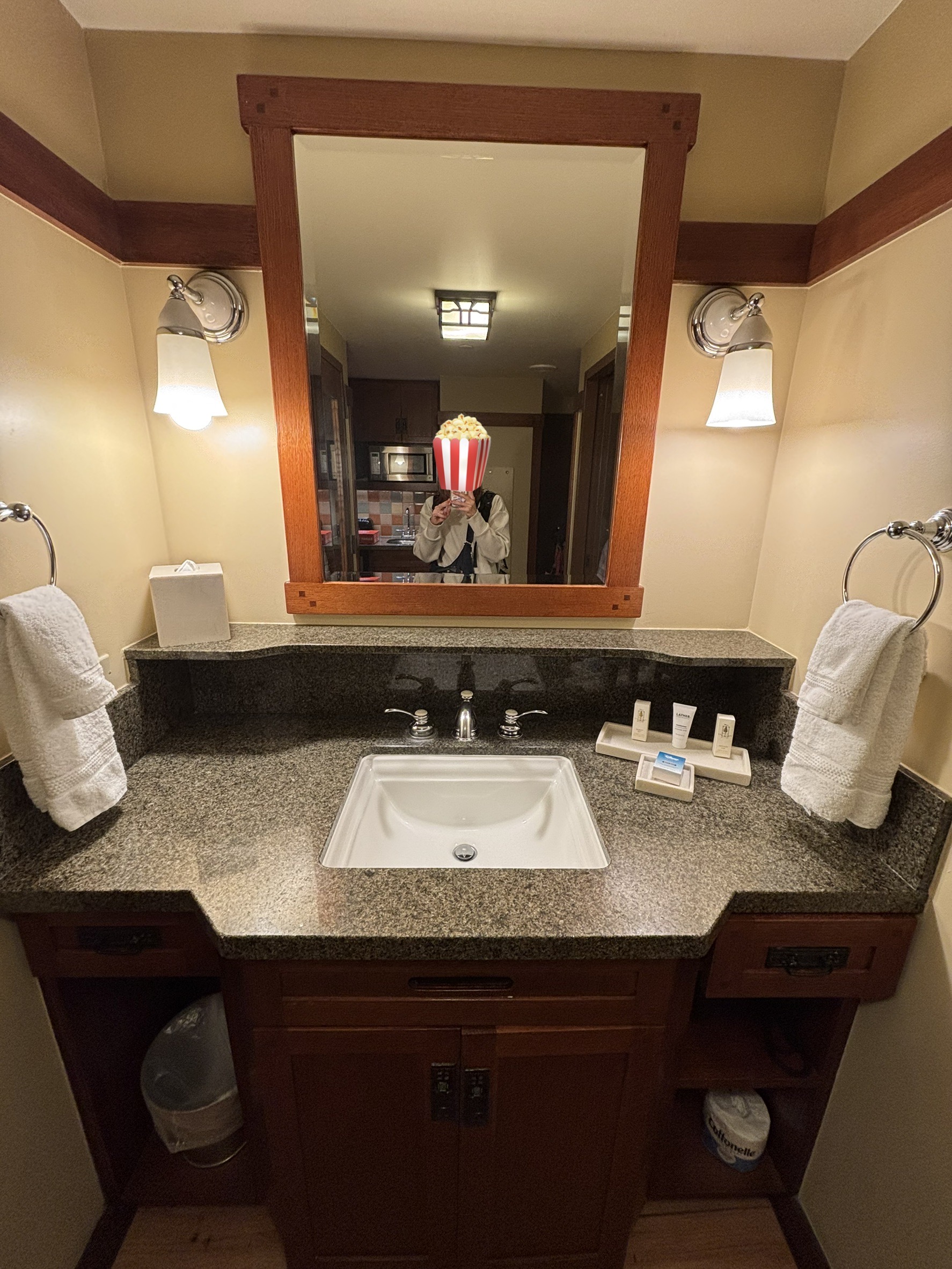 グランドカリフォルニアンホテル DVCデラックススタジオ 洗面台