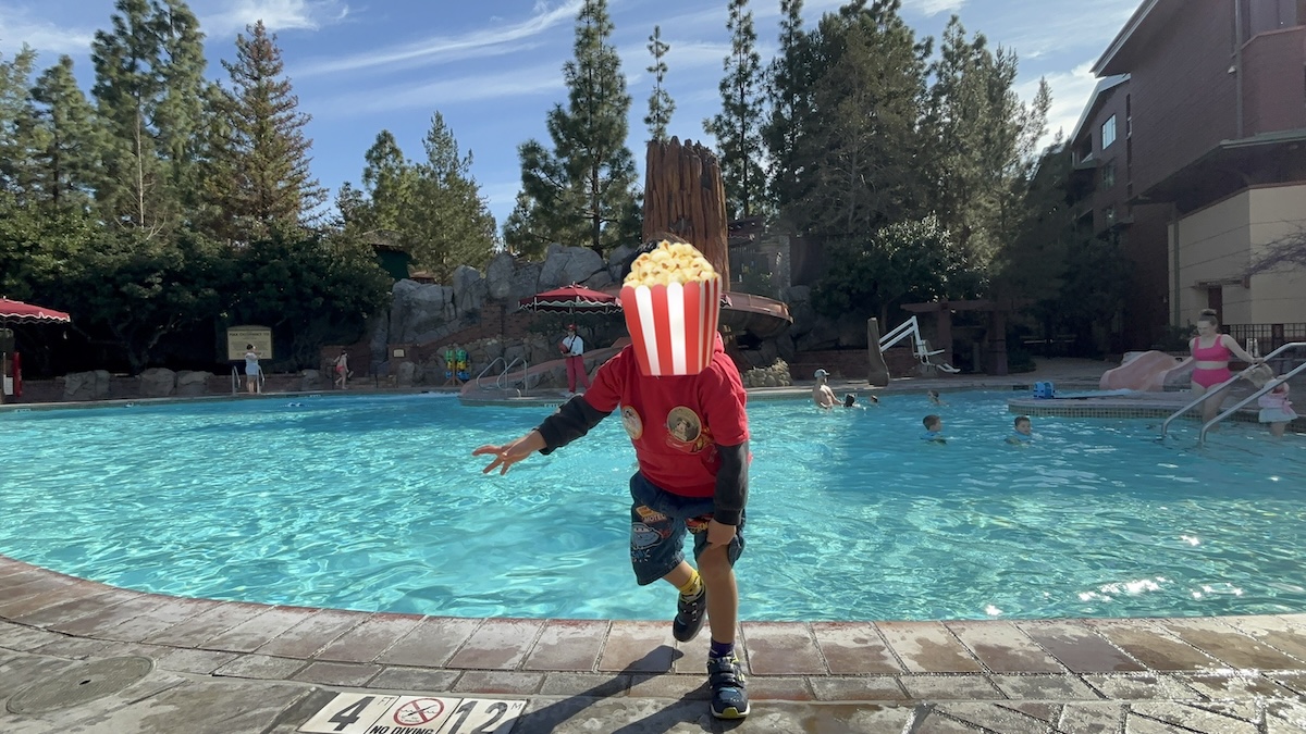 グランドカリフォルニアンホテル プールとウォータースライダー