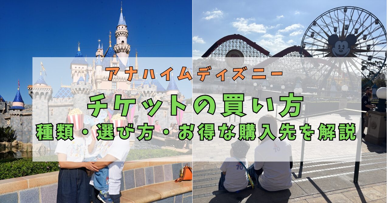 【超レア】アナハイム　ディズニーランド　ロサンゼルスオリンピック記念パスポート アナハイムディズニー チケットの買い方｜種類・選び方・お得な購入先